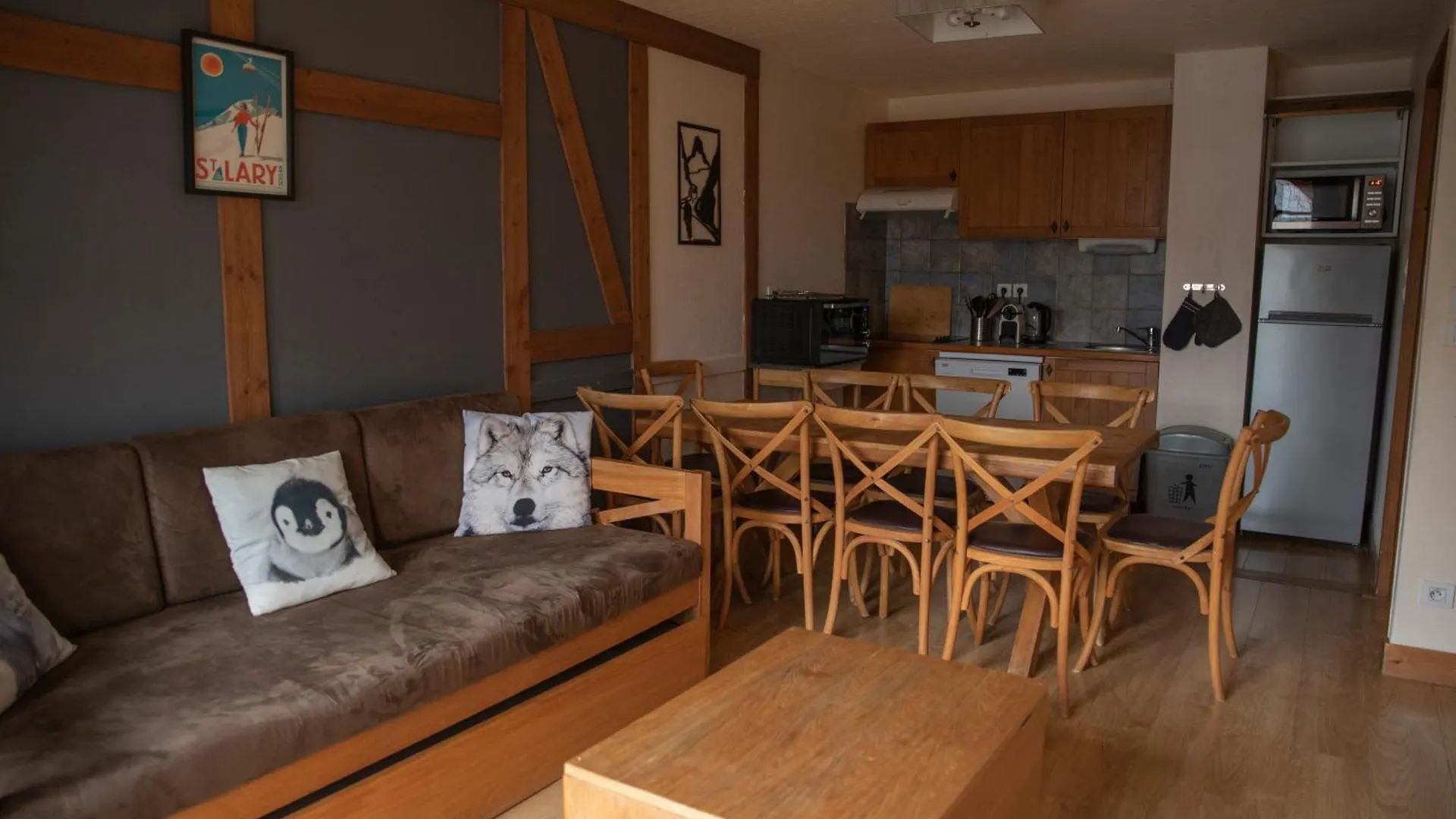 Apparts Au Coeur De St-Lary - Piscine Chauffee Et Sauna Saint-Lary-Soulan Appartement