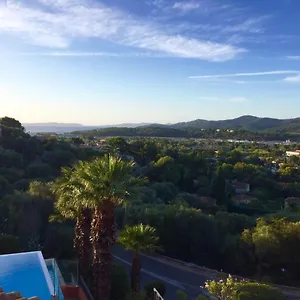 Superbe Duplex 35m2 Vue Avec Piscine Appartement Bormes-les-Mimosas